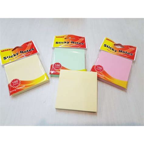 Jual BOS KENKO Sticky Note SN 0303 Sticker Kertas Reminder Buku