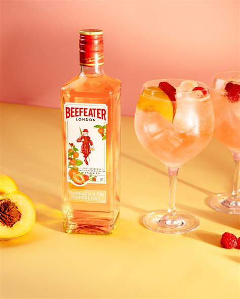 Beefeater Lanserar Ny Smak Peach Raspberry