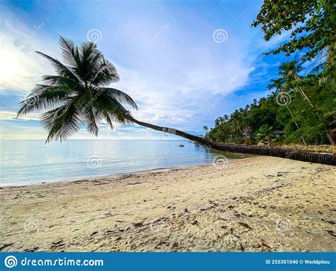 Salad Beach Or Haad Salad In Koh Phangan Thailand Stock Photo Image