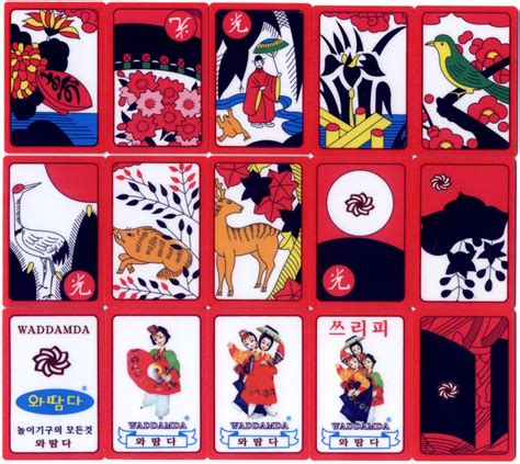 Hwatu — Hwatu Korean Flower Cards — The World Of Playing Cards