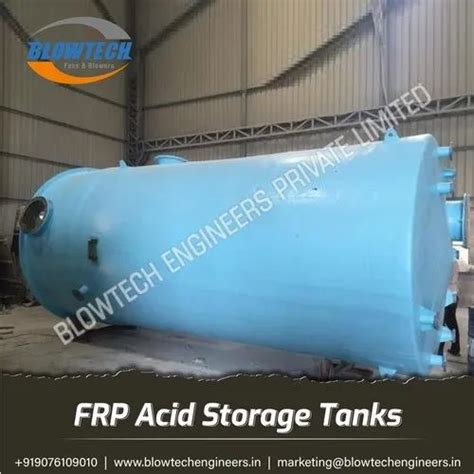 Water Mild Steel Acid Storage Tanks Capacity 500 1000 L Steel Grade