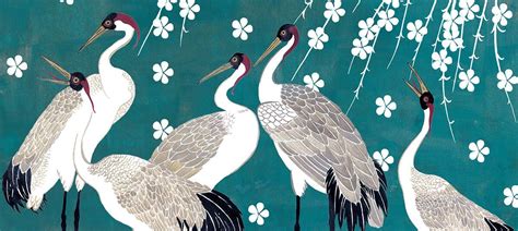 Cranes Birds Art