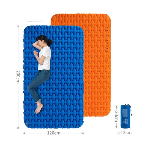 Naturehike 1man Inflatable Camping Mat Double Air Mattress Sleeping Pad