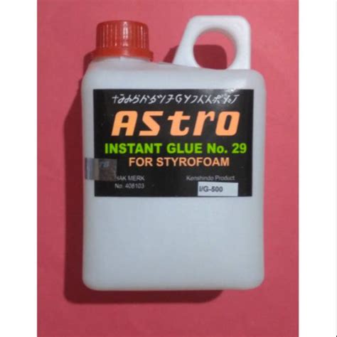 Jual Lem Gabus Aka Lem Styrofoam 500ml Astro Shopee Indonesia