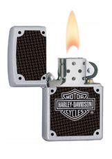 Zippo Harley Davidson Feuerzeug Carbon Fire Im Thunderbike Shop