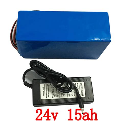 24v 15ah Battery Pack Lithium 24v 350w E Bike Li Ion 24v Lithium Bms