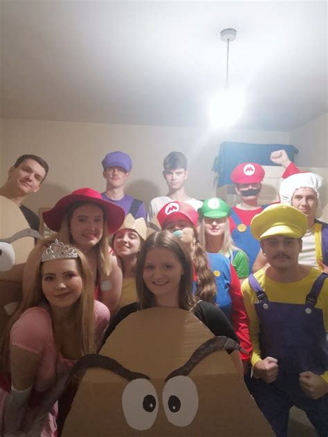 Mario character group costumes halloween inspo | Mario costume, Halloween inspo, Halloween costumes