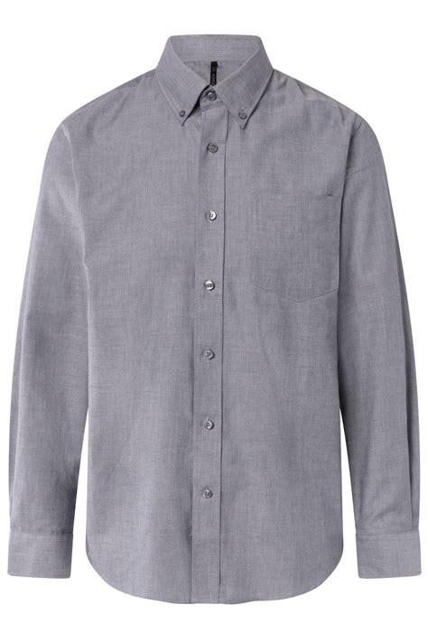 Camisa Oxford Hombre Manga Larga