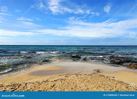 One of the Beautiful Beaches of Gallipoli Stock Photo - Image of coast ...