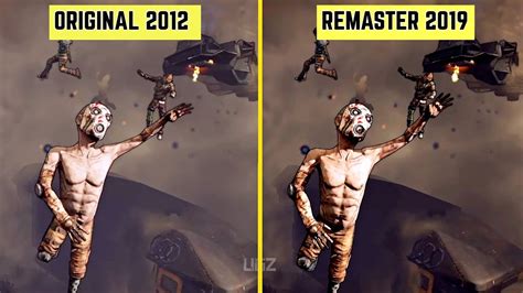 Borderlands Original Vs Remaster Graphics Comparison Direct