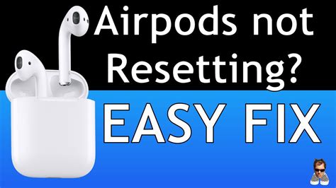 Can T Reset Airpods Quick Fix YouTube