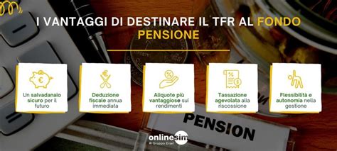 Tfr Al Fondo Pensione Vantaggi E Perch Conviene Online Sim