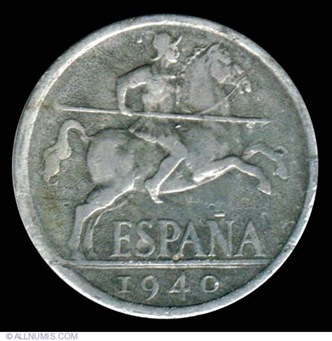 Centimos Francisco Franco Spain Coin