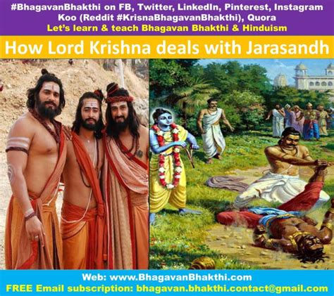 Krishna and Jarasandha fight (full & correct information) | What is the relationship between ...