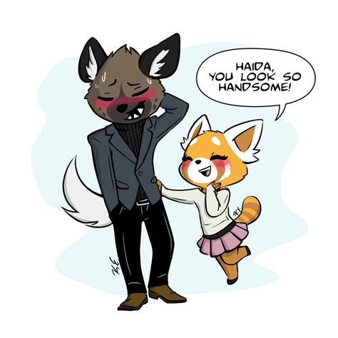 Katiejemery One Of Many Haida X Retsuko Doodles Ive Done Recently