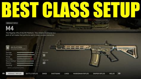 Best Class Setup To Level Up Fast In Modern Warfare 2 Best M4 Class