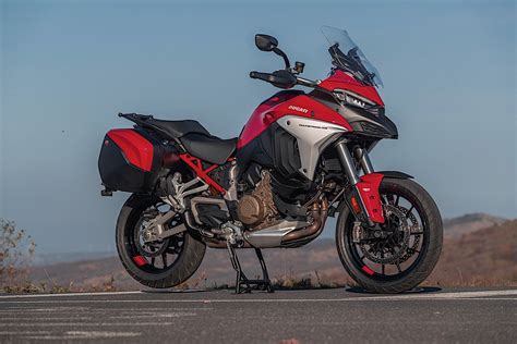 Ducati Multistrada V S Comes Out To Play Looks Stunning On The Road