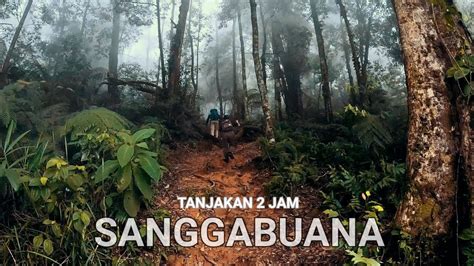 Tanjakan Jam Situs Makam Pendakian Puncak Gunung Sanggabuana