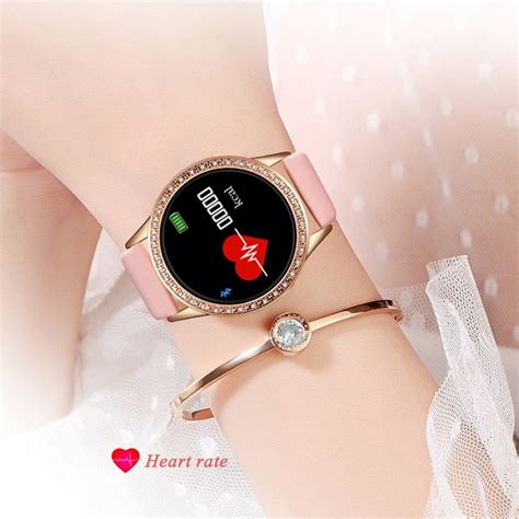 Pink Kor K7 Smartwatch For Women K Smartwatch