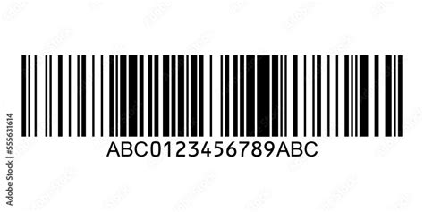 Code 128 barcode isolated PNG Stock Illustration | Adobe Stock