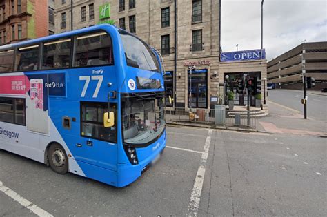 Glasgow Man Hit By Bus In City Centre As First Glasgow Issue