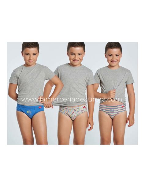 Slip algodón niño Marcianitos pack 3 uds de Kehat