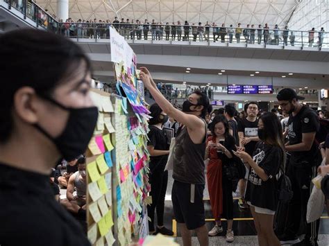 HK Protesters Take Cause To Airport The Canberra Times Canberra ACT