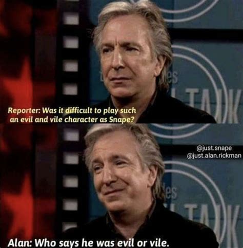 16 Alan Rickman Interview Quotes That Show Why Hes So Beloved Alan