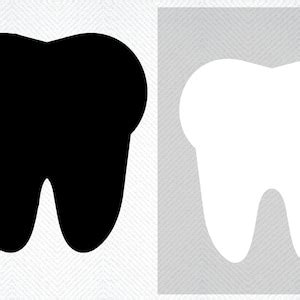 Tooth SVG, Tooth Png, Tooth Clipart, Tooth Cut File, Instant Download ...