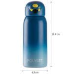 Buy Polyset Peeko Stainless Steel Double Walled Vacuum Insulated Bottle