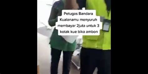 Viral Penumpang Pesawat Bawa Bika Ambon Disuruh Bayar Rp2 Juta Gopos Id