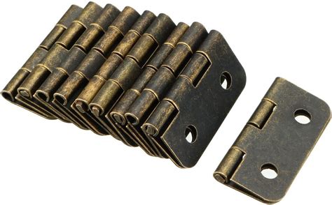 Fuxxer® 4x Antike Scharniere Metall Scharniere Eisen Scharniere Klassisches Design Für