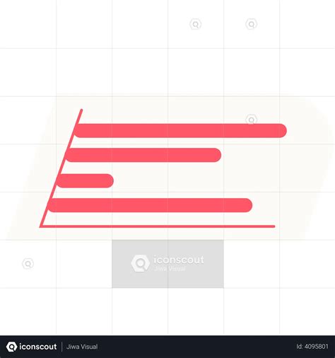 Horizontal Bar Chart Animated Icon download in JSON, LOTTIE or MP4 format