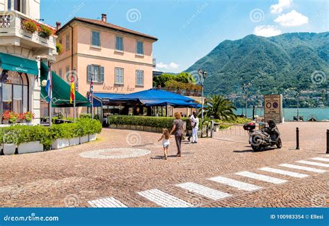 Cernobbio, is a Popular Holiday Resort, Located Northwest of Como on ...