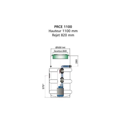 FLYGT Xylem Pompe Vide Cave FLYGT Poste De Relevage Et De Controle D