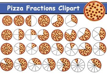 Pizza Fractions Clipart (81 clipart) by PrwtoKoudouni | TPT