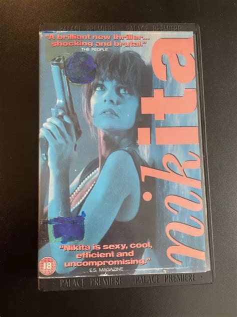 Nikita Vhs 1990 Big Box French Language Luc Besson Movie Classic £5