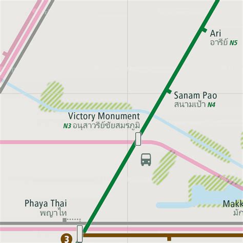 Bangkok Rail Map City Train Route Map Your Offline Travel Guide