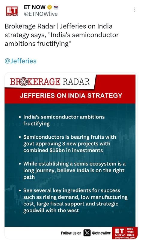 Jefferies on India Strategy! : r/InvestmentsTrading