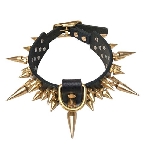 Large Spiked Dog Collar - Spike Dog Collars