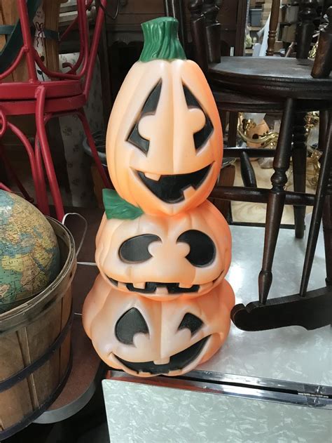 3 Tier Blow Mold Pumpkins Blow Molding Pumpkin Carving Pumpkin