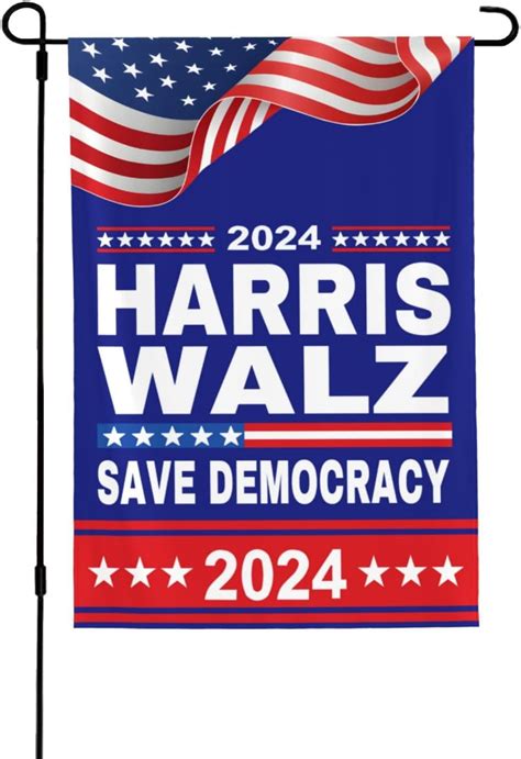 28x40 Kamala Harris Walz 2024 Bandeiras Presidente Bandeira Harris