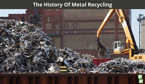 The History Of Metal Recycling Galaxy Metals Scrap Recycling Melbourne