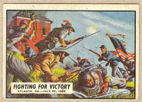 These Civil War Trading Cards We Had In The Early 1960s Were Some Of