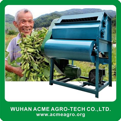 Green Vegetable Soybean Pod Harvester Picker Soybean Pod Harvester