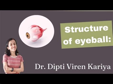 Structure Of Eyeball Special Senses Dr Dipti Viren Kariya YouTube