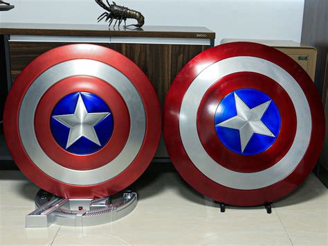 Captain America Shield Metal Captain America Cosplay Shield | Etsy