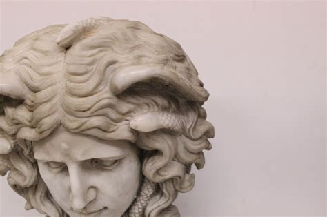 Scultura Medusa Rondanini 54 Cm Marmo Catawiki