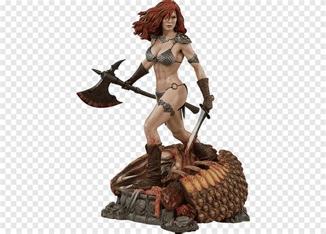 Red Sonja She Devil With A Sword Conan The Barbarian Statue Sideshow