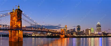 Cincinnati skyline panorama. Stock Photo | Adobe Stock